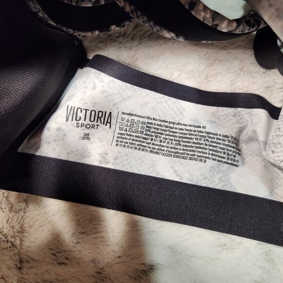 NWT Victoria's Sport Incredible Knockout Bra and Knockout Tight Set Size 34D/S - Picture 6 of 10